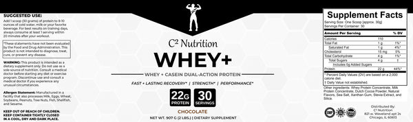 Active Lean Whey+ - Whey + Casein Protein