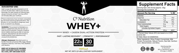 Active Lean Whey+ - Whey + Casein Protein